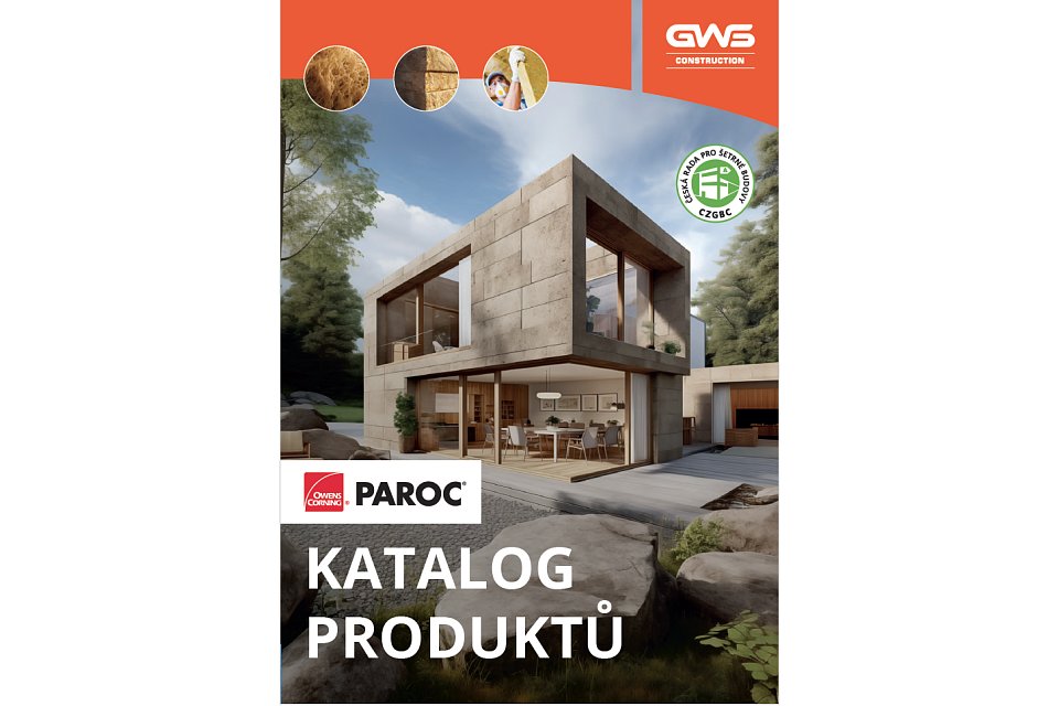 Katalog produktů PAROC 2024, stavební izolace.